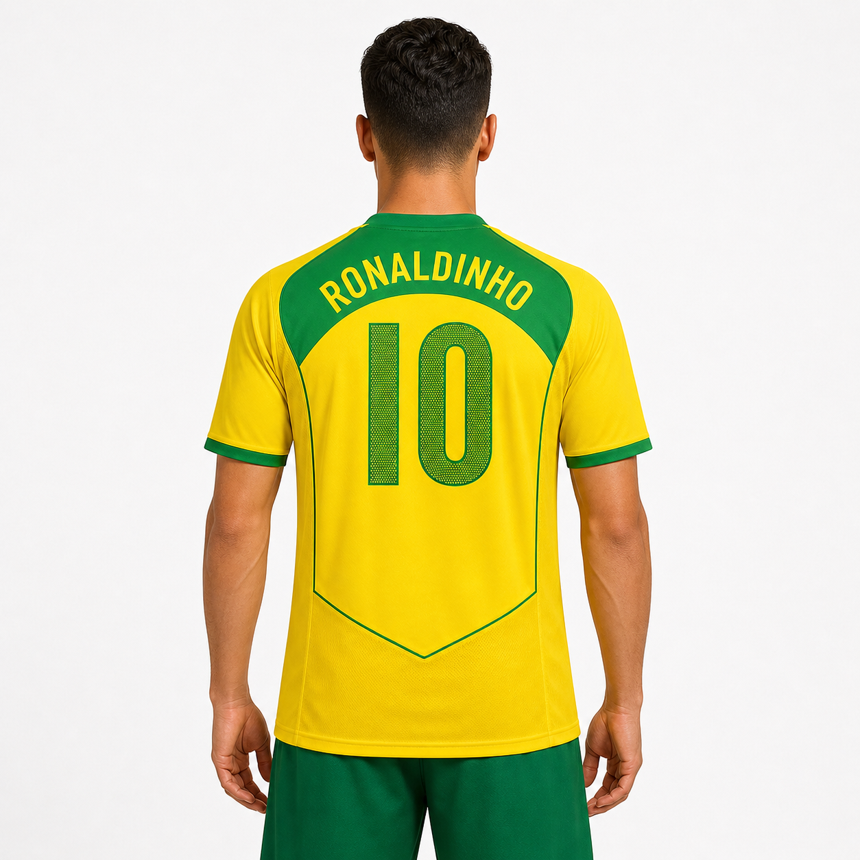 WearFlags Brazil 2004-2006 Home Retro Football Shirt
