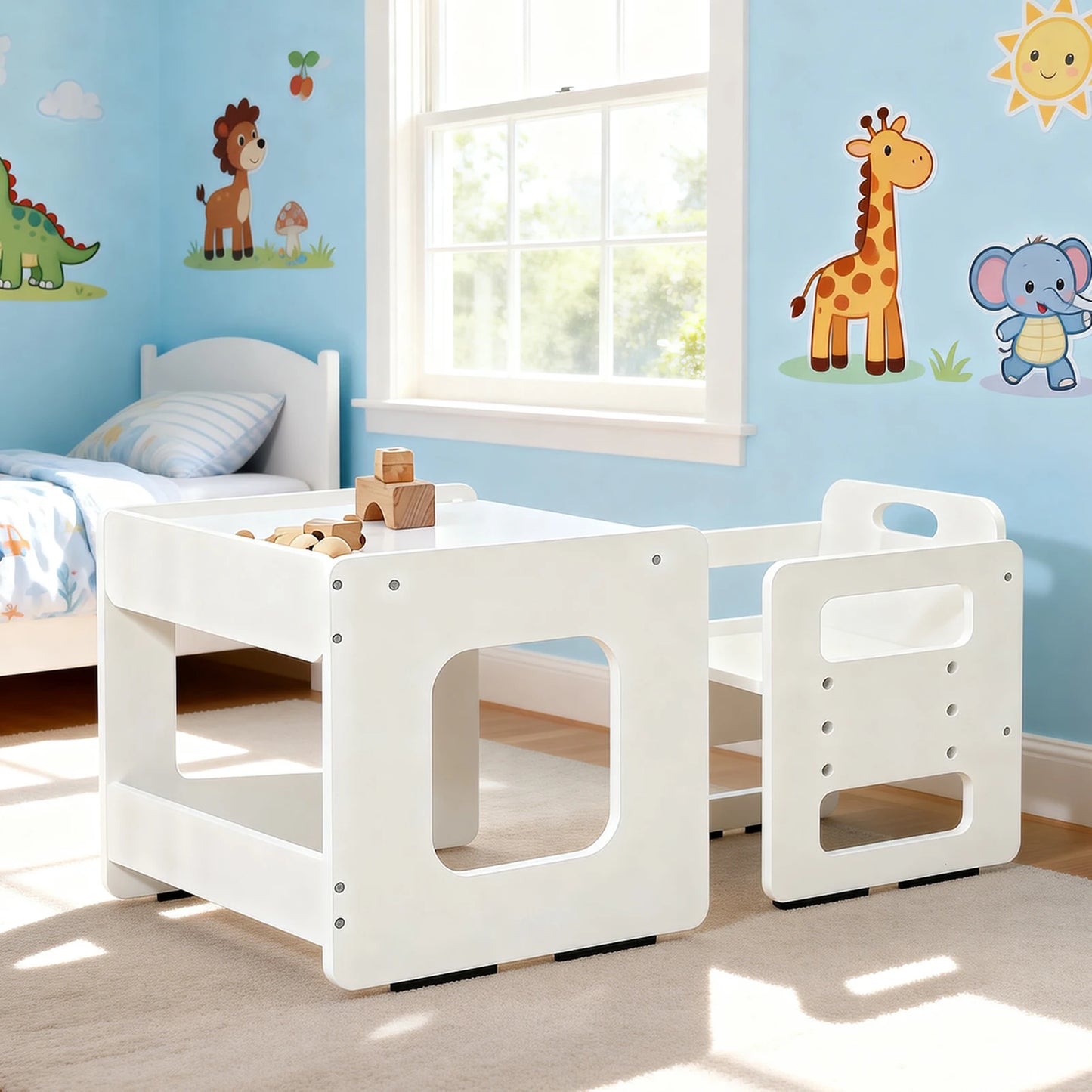 Adjustable Kids Table & Chair Set
