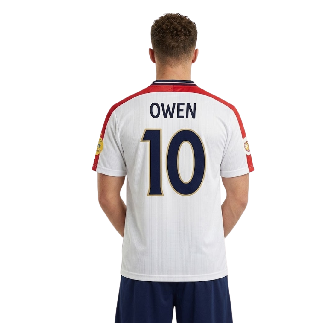 WearFlags England 2004 Retro Football Shirt