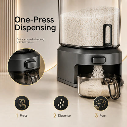 One-Touch Grain & Rice Dispenser