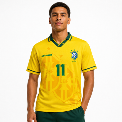 WearFlags Brazil 1994 World Cup Home Retro