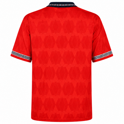 WearFlags England 1990 Red Away World Cup Italy