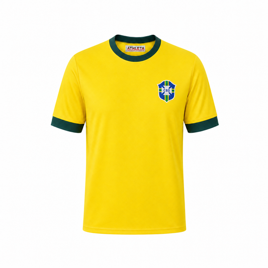 WearFlags Brazil 1970 Home Retro Football Shirt