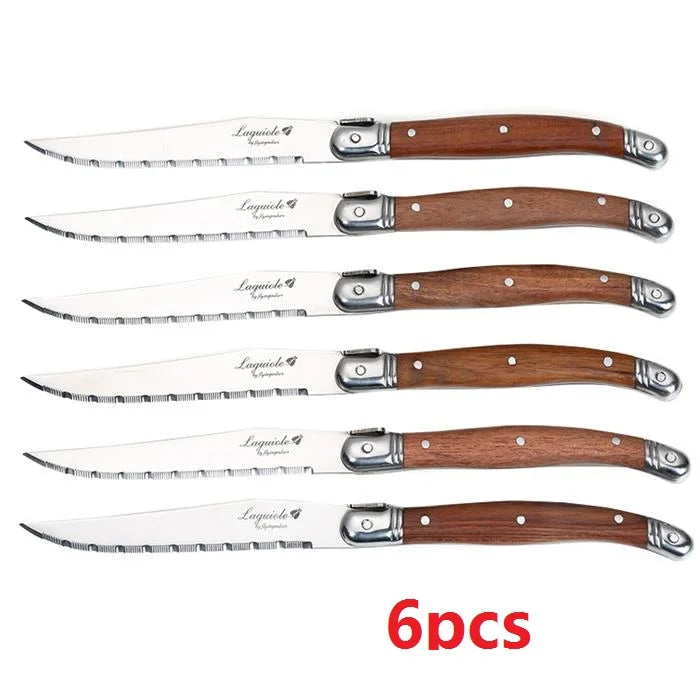 Laguiole Steak Knife & Fork Set