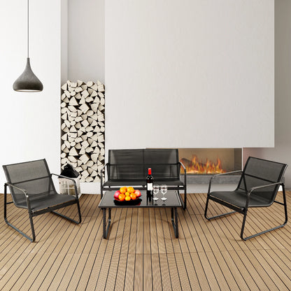 4-Piece Outdoor Patio Furniture Set