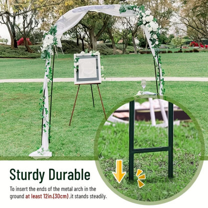 100-Inch Gothic Garden Arch