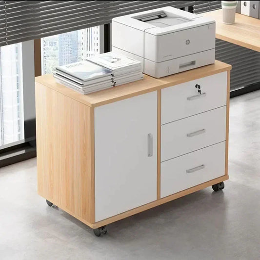 Mobile Office Storage Cabinet