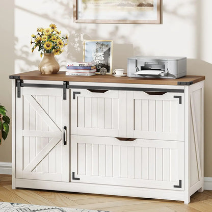 3-Drawer Farmhouse Filing Cabinet