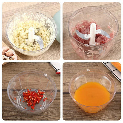 Manual Meat Mincer & Vegetable Chopper