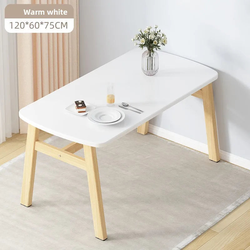 Extendable Dining Table Set with 4 Chairs