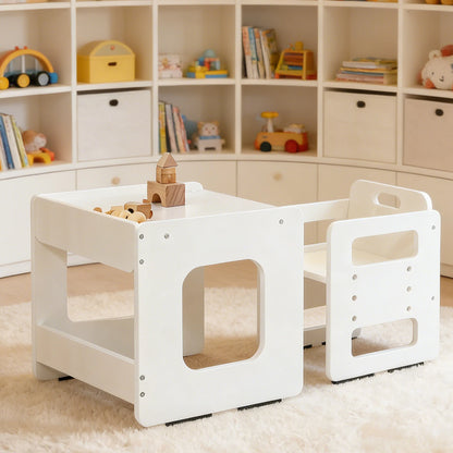 Adjustable Kids Table & Chair Set