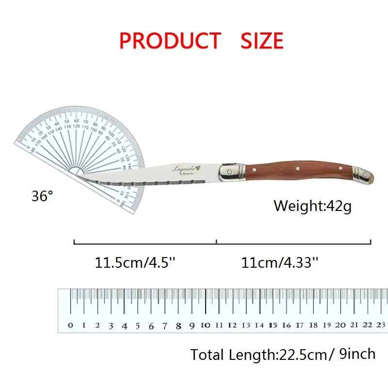 Laguiole Steak Knife & Fork Set