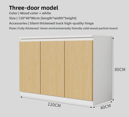 3-Tier Office Storage Cabinet