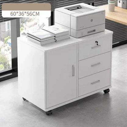 Mobile Office Storage Cabinet