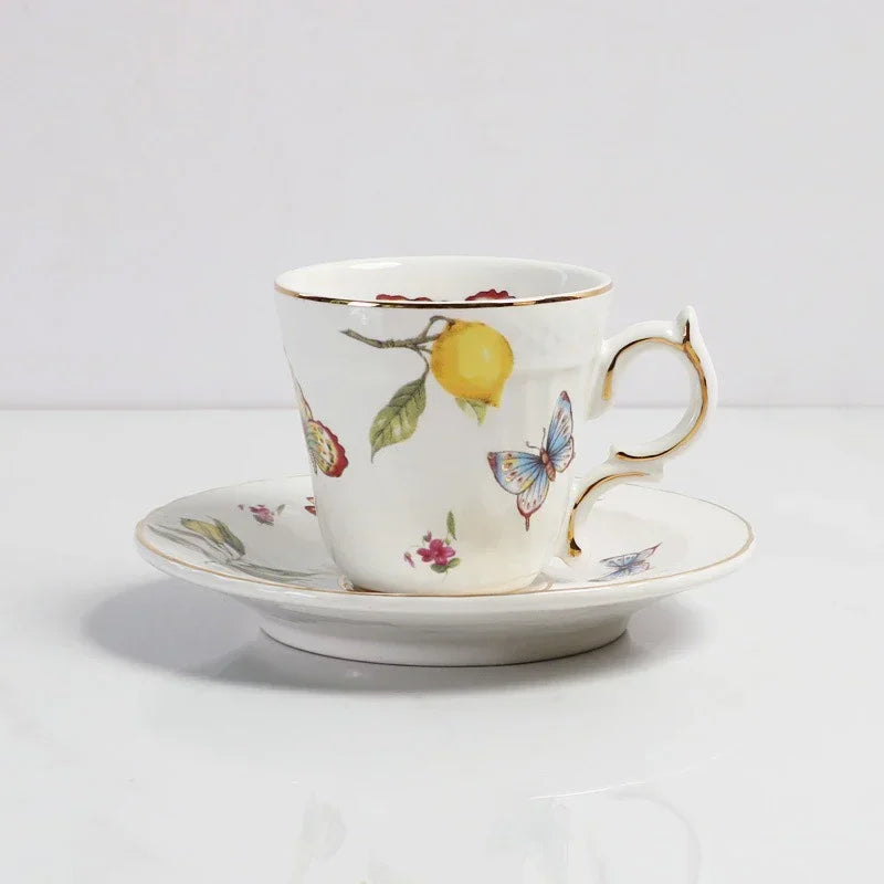 Lemon Pattern Ceramic Dinnerware