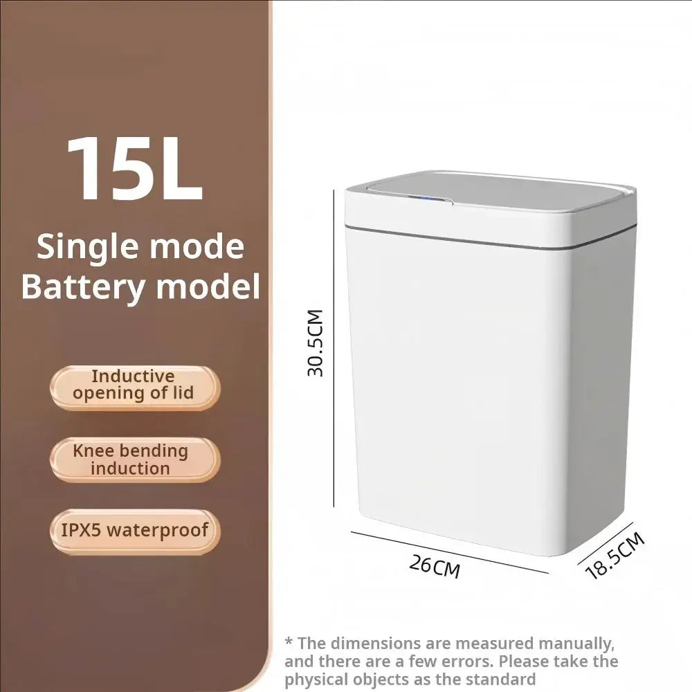 15 L Touchless Sensor Trash Can