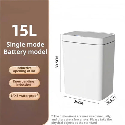 15 L Touchless Sensor Trash Can