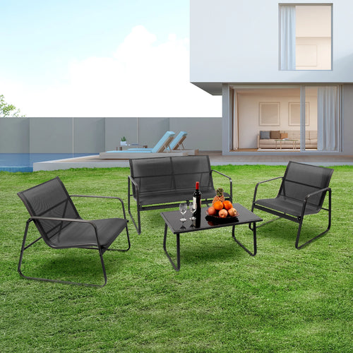 4-Piece Outdoor Patio Furniture Set
