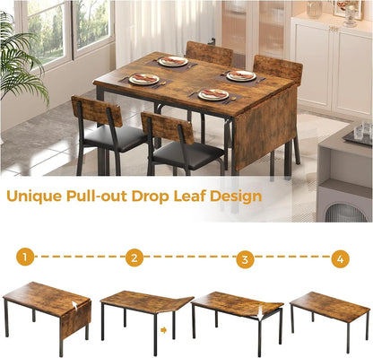 5-Piece Extendable Dining Set