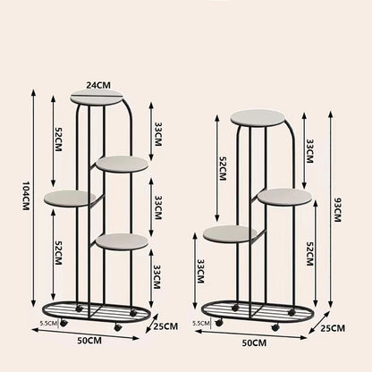 4/5-Tier Metal Plant Stand