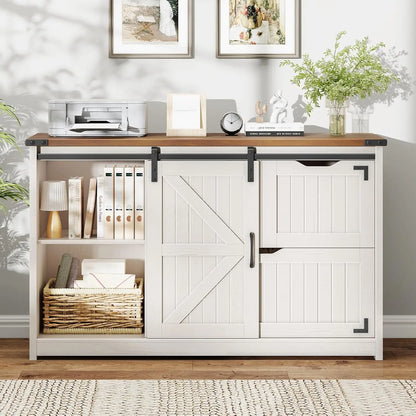 3-Drawer Farmhouse Filing Cabinet