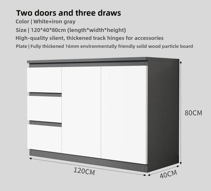 3-Tier Office Storage Cabinet
