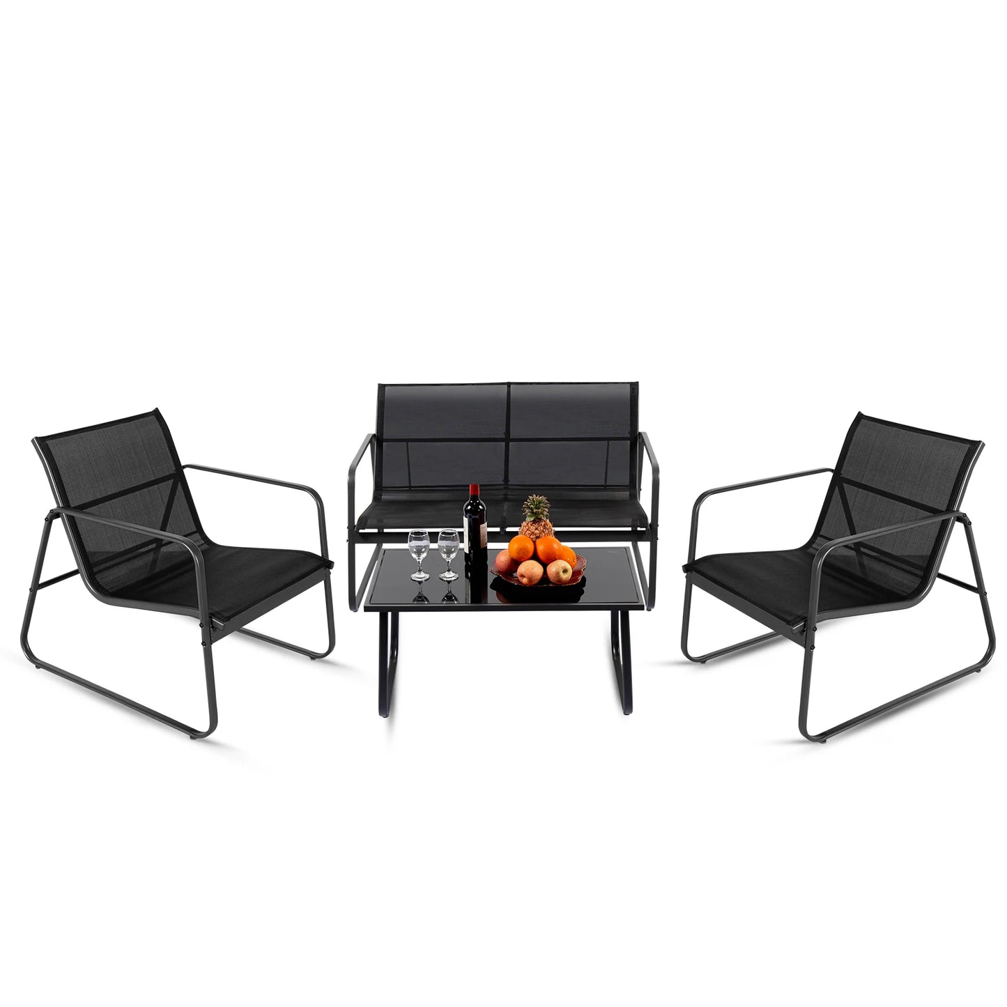 4-Piece Outdoor Patio Furniture Set