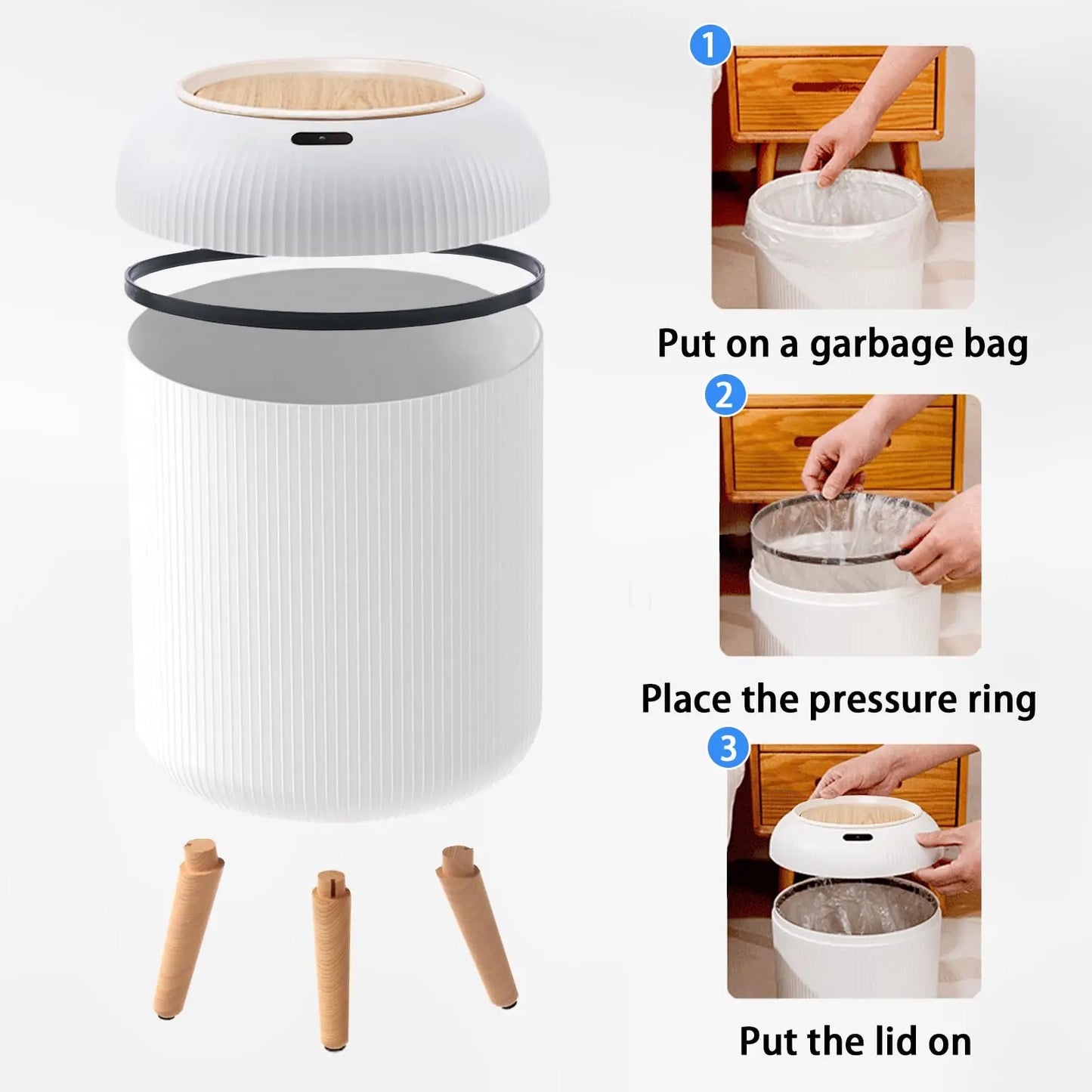 10 L Motion Sensor Trash Can