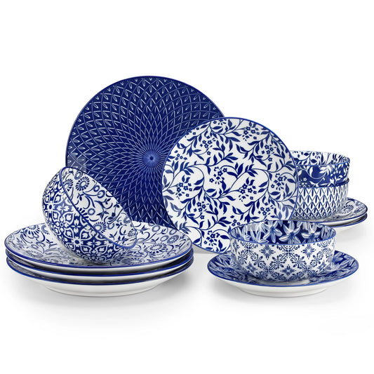 Vancasso Blue & White Tableware Set