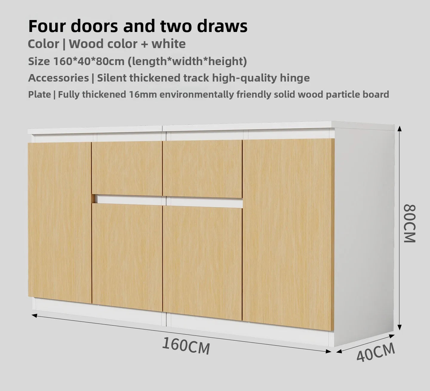 3-Tier Office Storage Cabinet