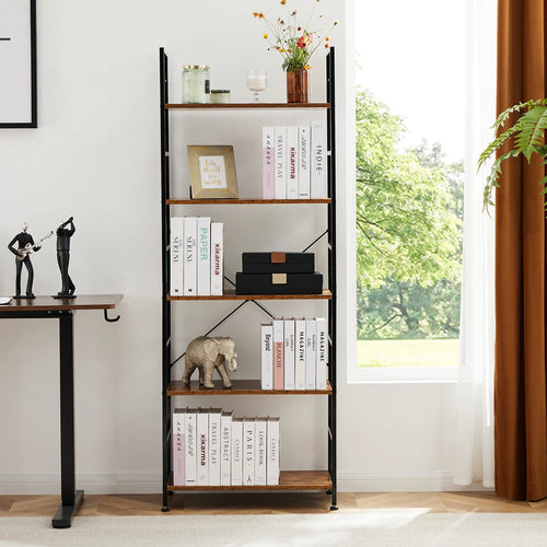 5-Tier Modern Bookcase