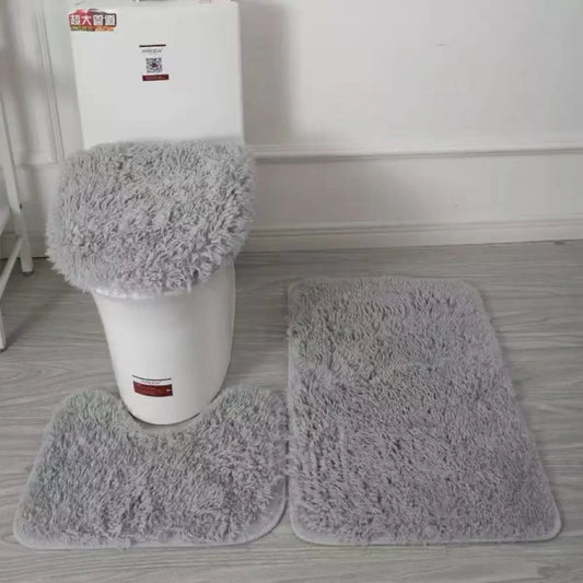 3-Piece Bathroom Rug Set