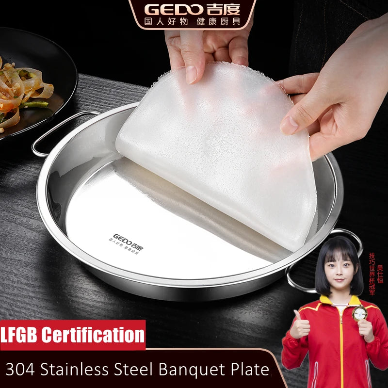 304 Stainless Steel Serving Dish