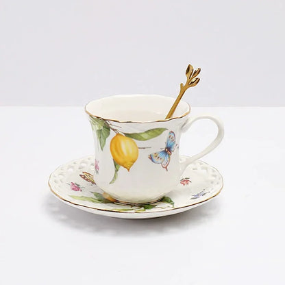 Lemon Pattern Ceramic Dinnerware