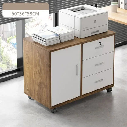 Mobile Office Storage Cabinet