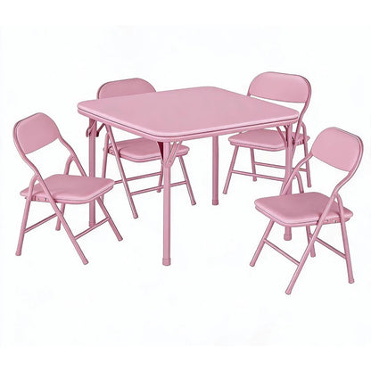 5-Piece Kids Folding Table & Chairs